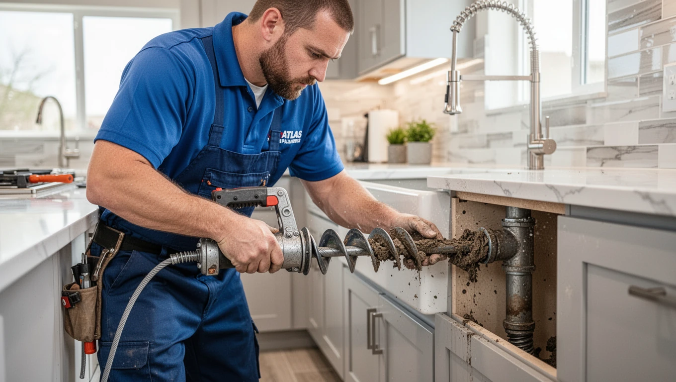 Tough Drain Clog Removal